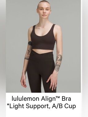 lululemon Align Bra in French Press